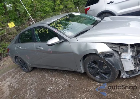 2022 Hyundai Elantra Sel из США, поврежденный, VIN 5NPLM4AG9NH065024